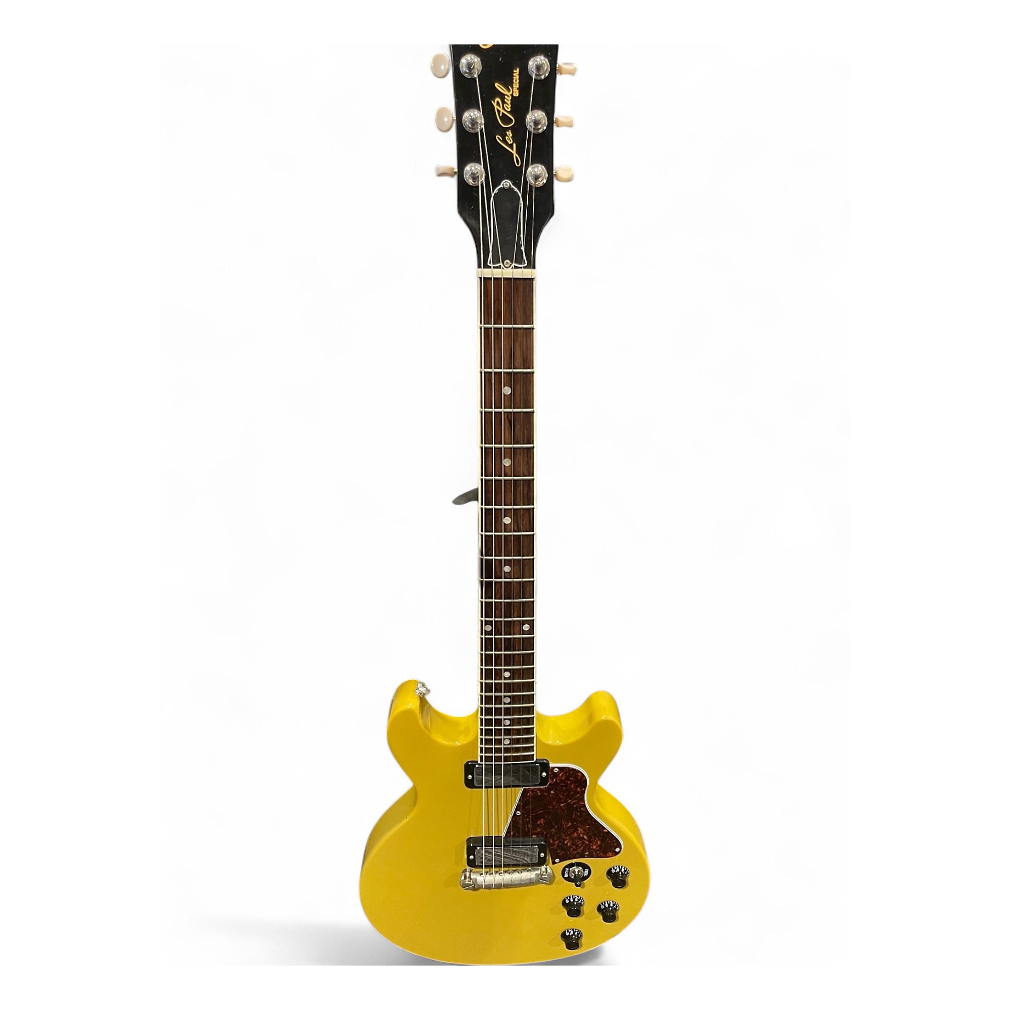 Used Gibson Les Paul Special Vintage Yellow Solid Body Electric