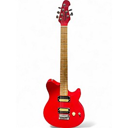 Used OLP MM1 Candy Apple Red Solid Body Electric Guitar
