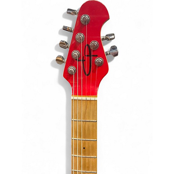 Used OLP MM1 Candy Apple Red Solid Body Electric Guitar