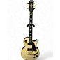 Used 2020s Epiphone Les Paul Custom Blackback Pro Antique Ivory Solid Body Electric Guitar thumbnail