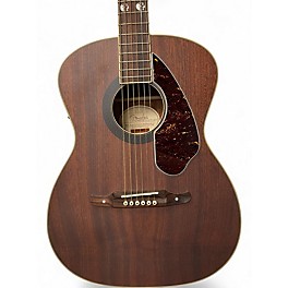 Used Fender Tim Armstrong Hellcat Mahogany Acoustic Electric Guitar