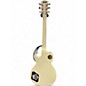 Used Rafferty LP SINGLECUT WHITE WITH RINGS Solid Body Electric Guitar