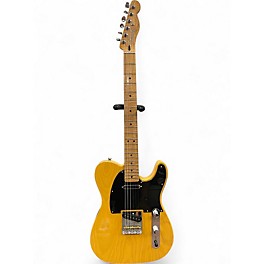 Used Fender Special Edition Deluxe Ash Telecaster Blonde Solid Body Electric Guitar