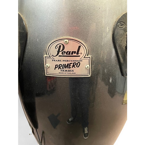 Used Pearl Primero Conga Set with Stand Conga