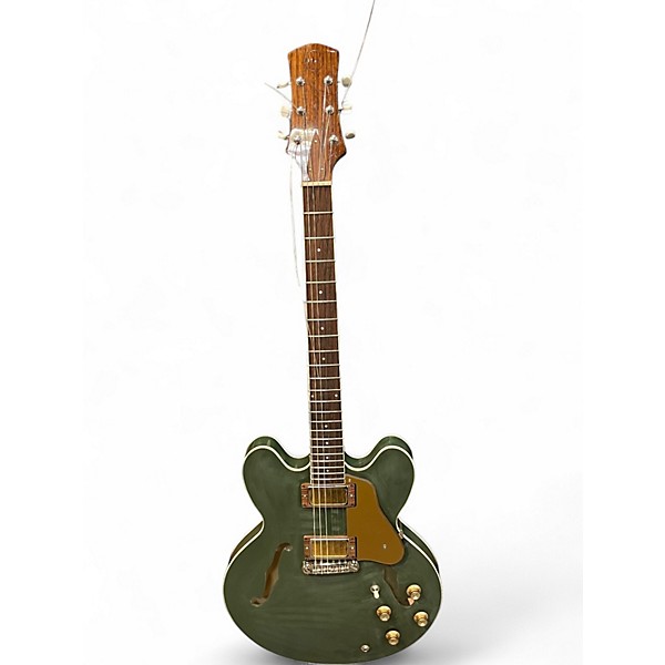 Used Blair 335 CADILAC GREEN Hollow Body Electric Guitar