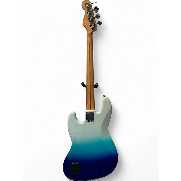 Used Fender Player Plus Active Jazz Bass Bel Air Blue  Electric Bass Guitar