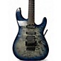 Used Schecter Guitar Research Sun Valley Super Shedder Blue Solid Body Electric Guitar thumbnail