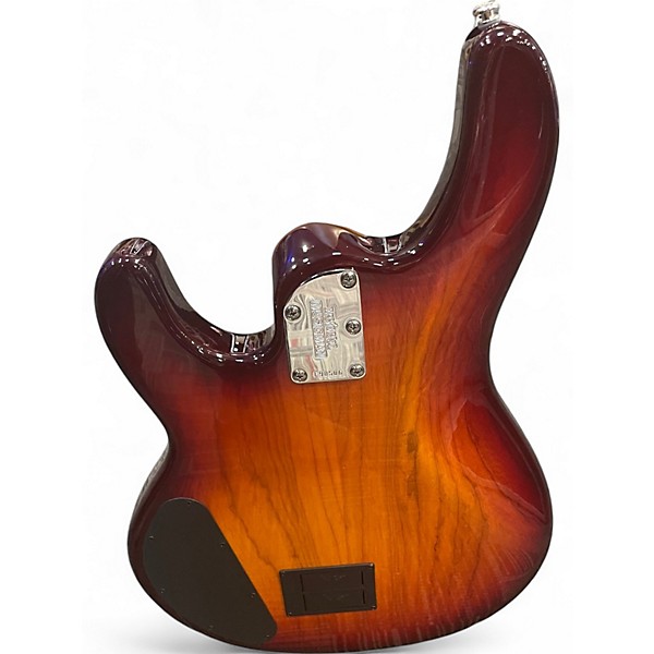 Used Ernie Ball Music Man StingRay Special HH Burnt Amber Electric Bass Guitar