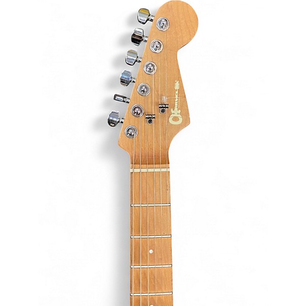 Used Charvel Pro-Mod DK24 HH 2PT CM Matte Blue Frost Solid Body Electric Guitar