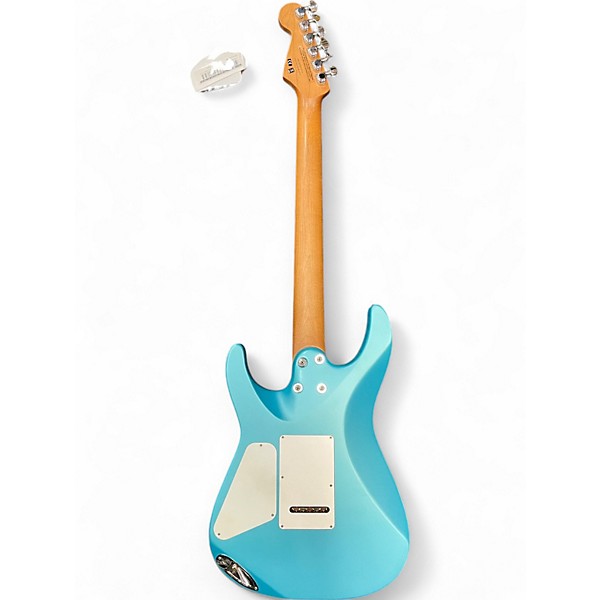Used Charvel Pro-Mod DK24 HH 2PT CM Matte Blue Frost Solid Body Electric Guitar