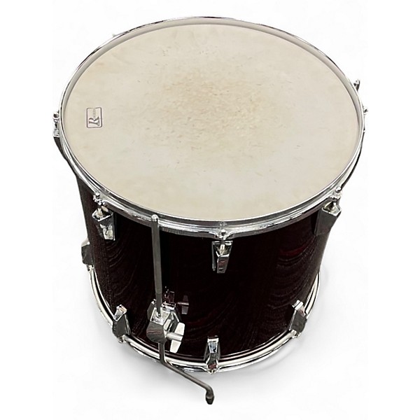 Used Rogers 4 Piece R380 Burgundy Drum Kit