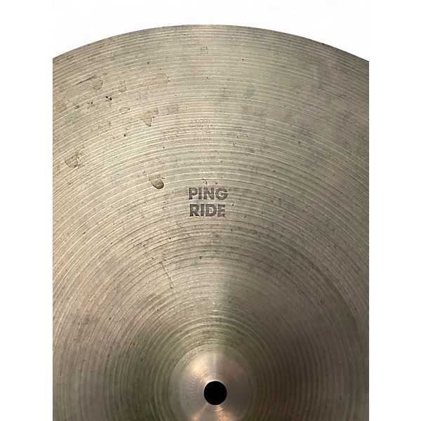 Vintage 1970s Zildjian 20in Ping Ride Cymbal