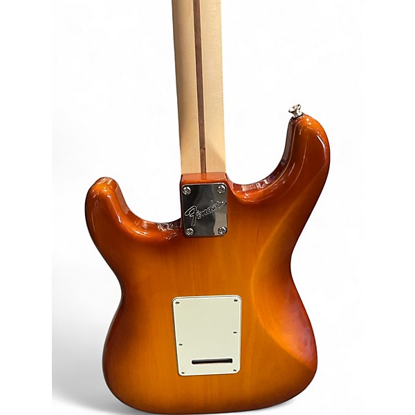 Used 2025 Fender American Performer Stratocaster SSS Honey Burst Solid Body Electric Guitar