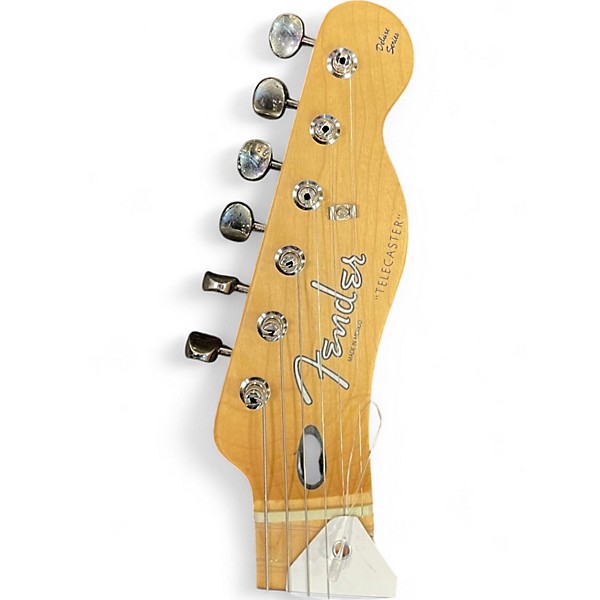 Used Fender Deluxe Nashville Telecaster Honey Blonde Solid Body Electric Guitar