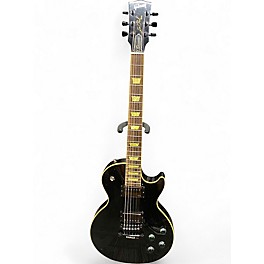 Used Gibson Les Paul Classic Black Solid Body Electric Guitar