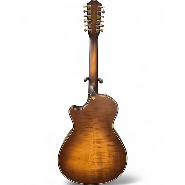 Used Taylor 652CE Builder's Edition wild honeyburst 12 String Acoustic Electric Guitar