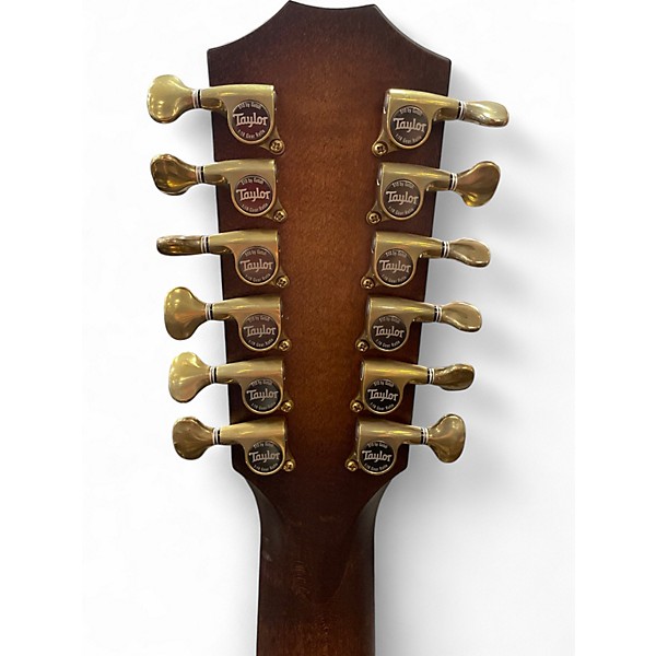 Used Taylor 652CE Builder's Edition wild honeyburst 12 String Acoustic Electric Guitar