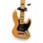 Used Squier Classic Vibe 70s Jazz Bass Natural Electric Bass Guitar thumbnail