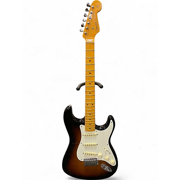 Used 2022 Fender American Vintage II 1957 Stratocaster 2 Color Sunburst Solid Body Electric Guitar