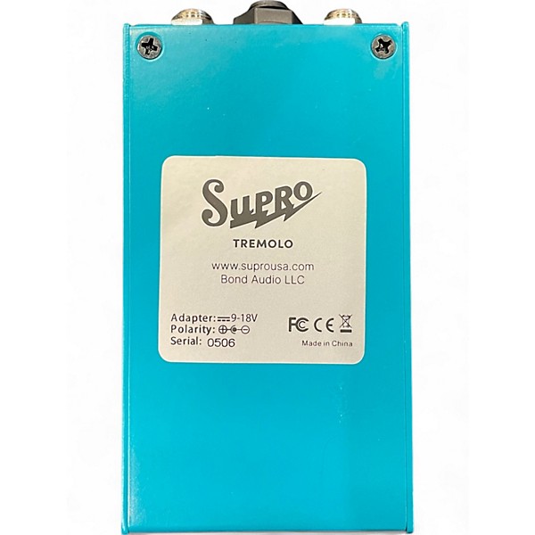 Used Supro Dual Mode Tremolo Effect Pedal