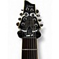 Used Schecter Guitar Research Hellraiser C8 Special 8 String Left Handed Trans Black Electric Guitar