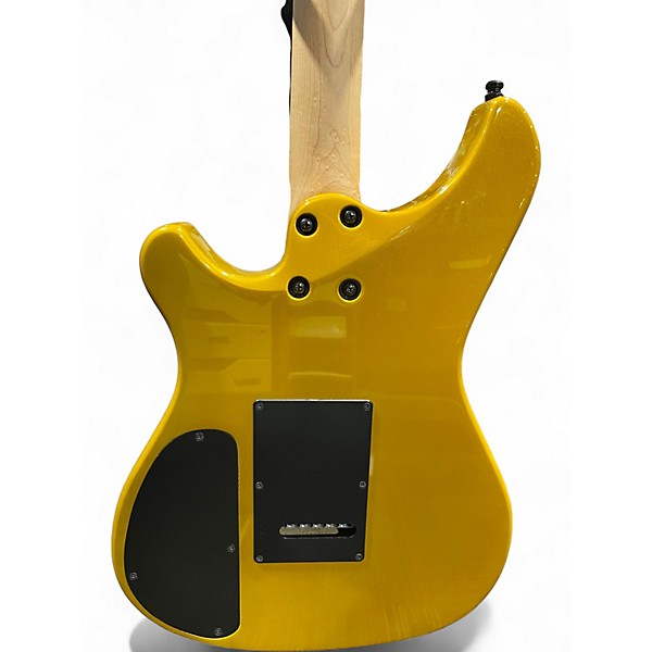 Used Hinnant SPIRIT Metallic Gold Solid Body Electric Guitar