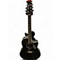 Used Ovation 2771AX-5 Balladeer Black Acoustic Electric Guitar