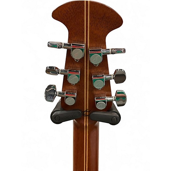 Used Ovation 2771AX-5 Balladeer Black Acoustic Electric Guitar