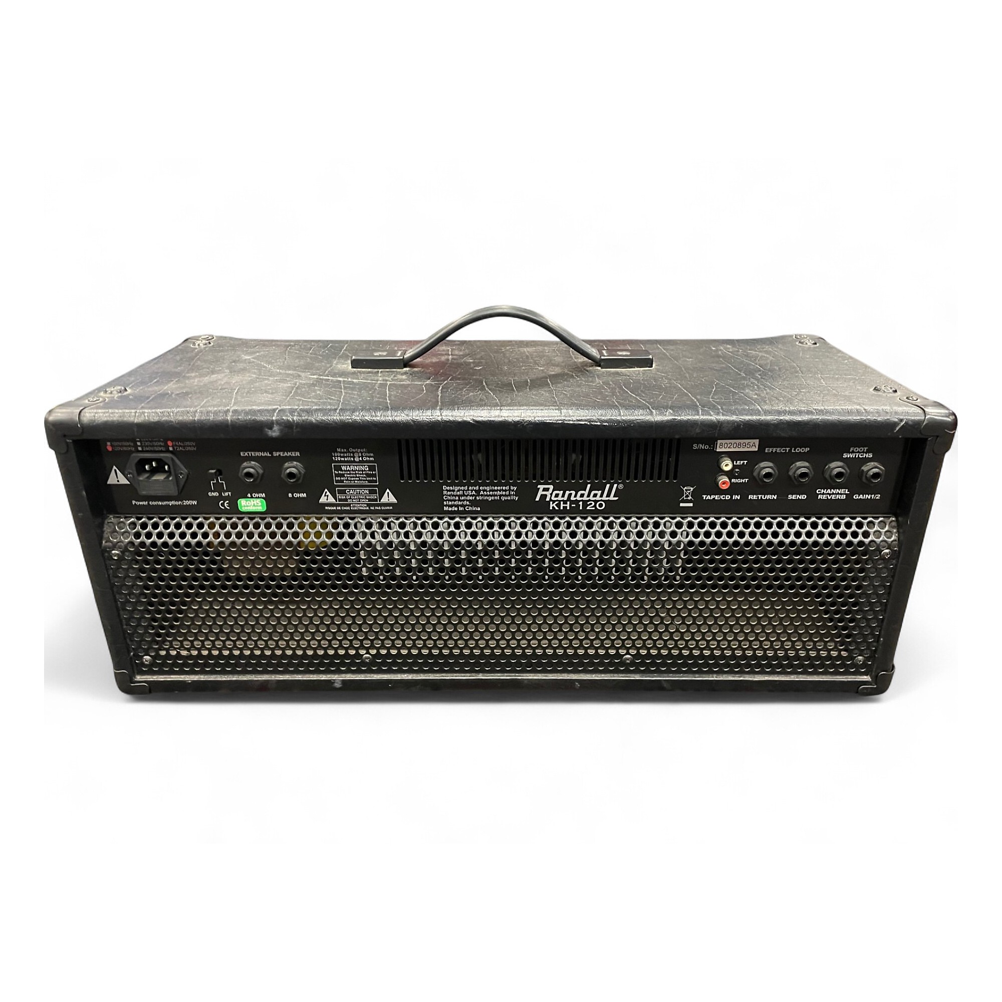 Used Randall KH-120 Solid State Guitar Amp Head | Guitar Center