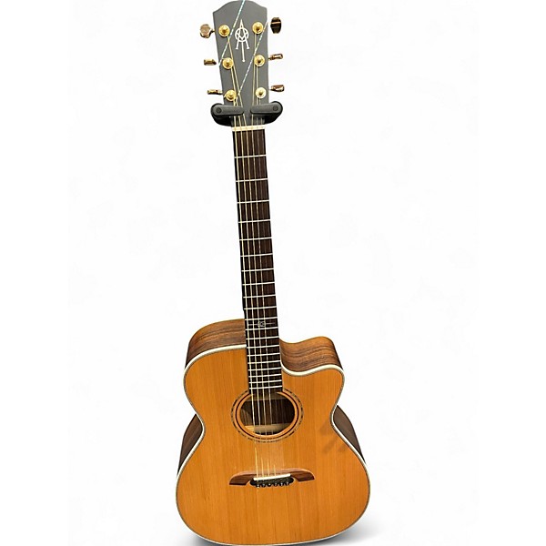 Used Alvarez WY1 Yairi Stage OM/Folk Natural Acoustic Electric Guitar