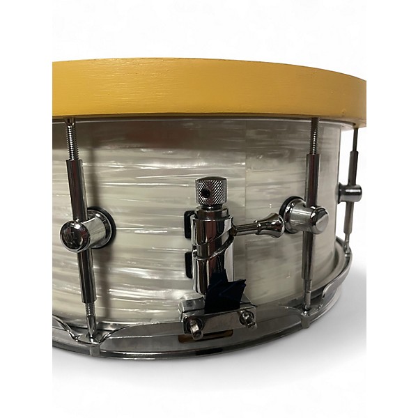 Used ddrum 13in SE FLYER PITSTOP Pearl White Drum