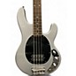Used Sterling by Music Man Ray34 CA Silver Electric Bass Guitar