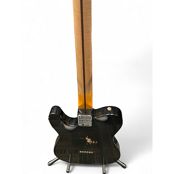 Used 2023 Fender CUSTOM SHOP LTD CABALLO TONO LIGERO RELIC TELECASTER THINLIN BLACK Hollow Body Electric Guitar