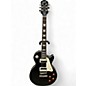 Used Epiphone Les Paul Traditional Pro Black Solid Body Electric Guitar thumbnail