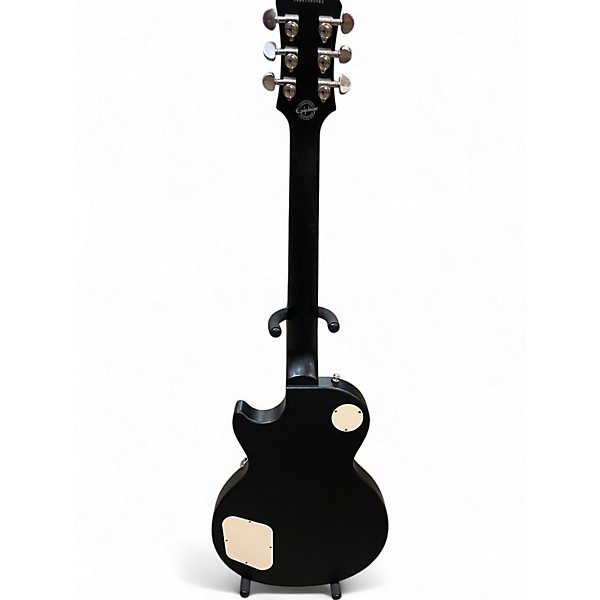 Used Epiphone Les Paul Traditional Pro Black Solid Body Electric Guitar