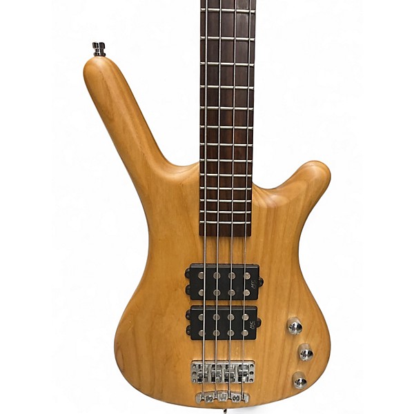 Used Warwick Corvette 4 String NATURAL Electric Bass Guitar