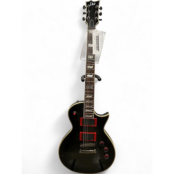 Used ESP LTD EC401FM Black Solid Body Electric Guitar