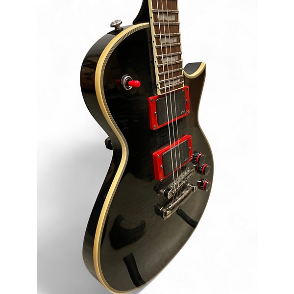 Used ESP LTD EC401FM Black Solid Body Electric Guitar
