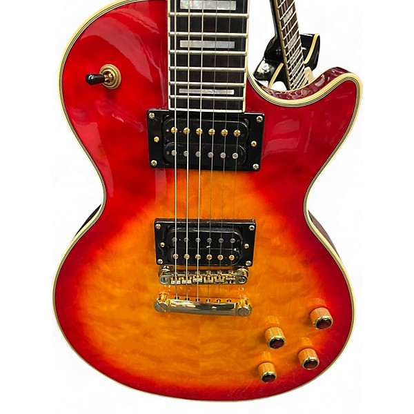 Used Epiphone LES PAUL PROPECY PLUS Heritage Cherry Solid Body Electric Guitar