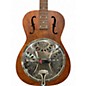 Used Original Hound Dog Round Neck Resonator Natural Acoustic Guitar