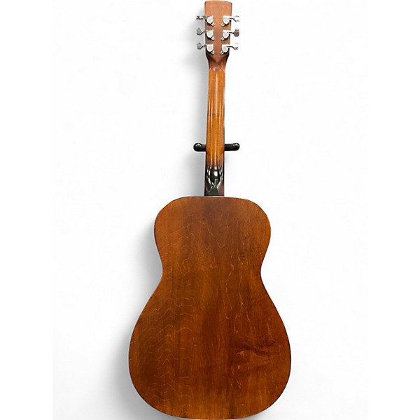 Used Original Hound Dog Round Neck Resonator Natural Acoustic Guitar