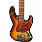 Used 2002 Fender 1964 JAZZ BASS NOS 3 Color Sunburst Electric Bass Guitar thumbnail