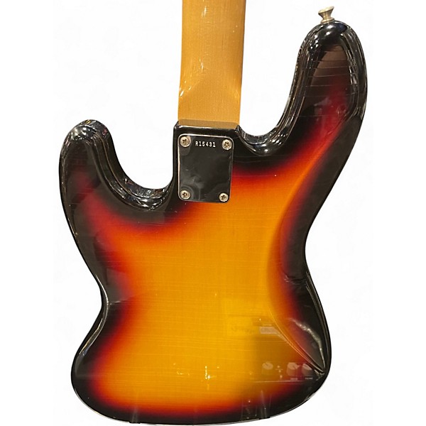 Used 2002 Fender 1964 JAZZ BASS NOS 3 Color Sunburst Electric Bass Guitar