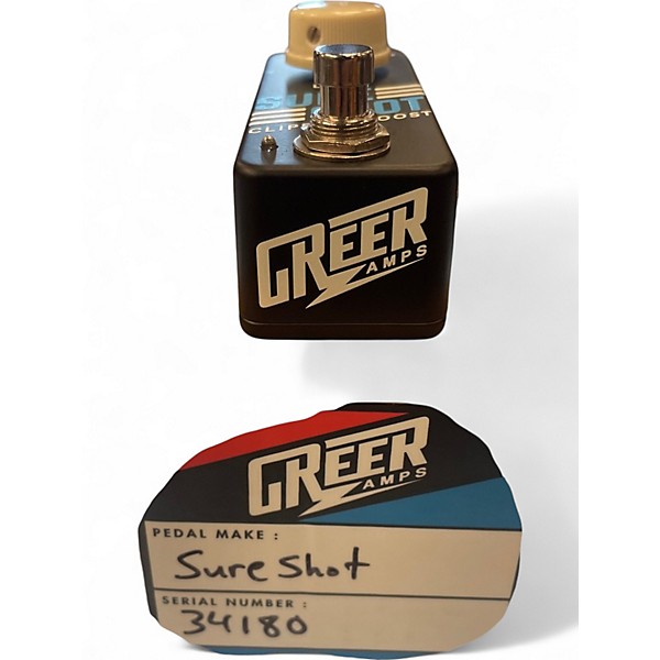 Used Greer Amplification Sure Shot Effect Pedal