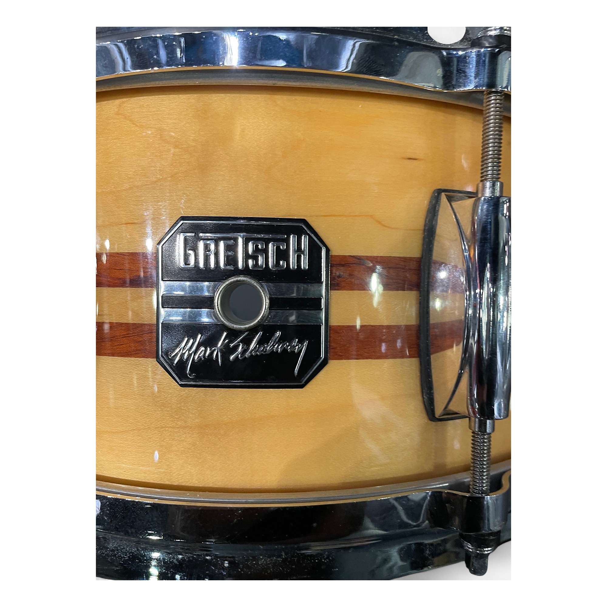 Used Gretsch Drums 13X7 Mark Schulman Signature Snare Natural Drum