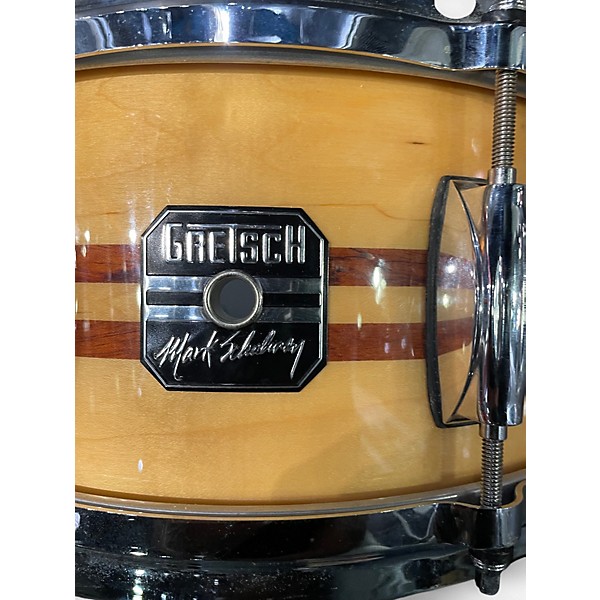 Used Gretsch Drums 13X7 Mark Schulman Signature Snare Natural Drum