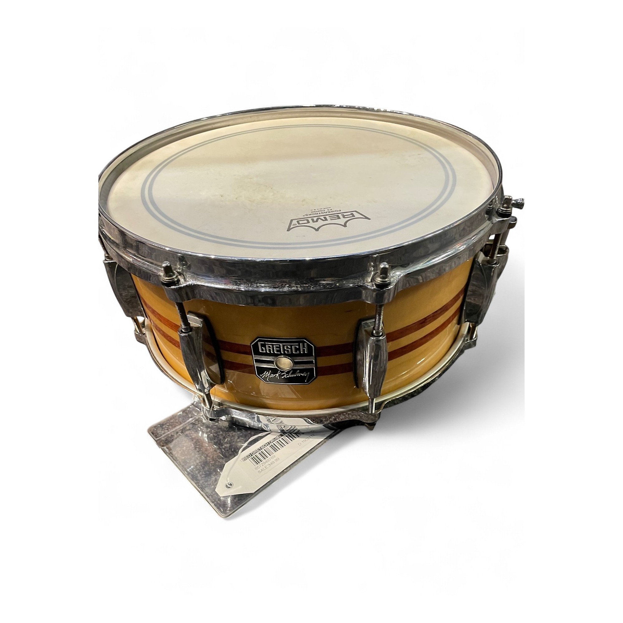 Used Gretsch Drums 13X7 Mark Schulman Signature Snare Natural Drum
