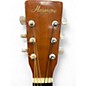 Used Harmony H106G Natural Acoustic Guitar