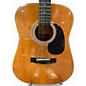 Used Harmony H106G Natural Acoustic Guitar