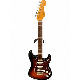Used Fender Artist Series John Mayer Stratocaster 2 Tone Sunburst Solid Body Electric Guitar